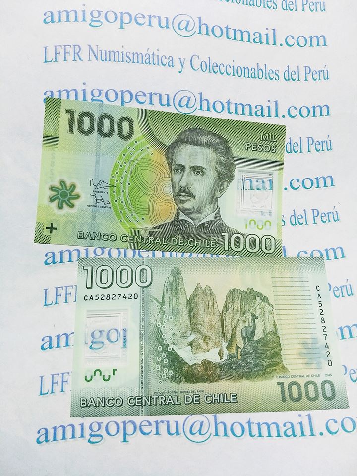 CHILE, 1000 PESOS